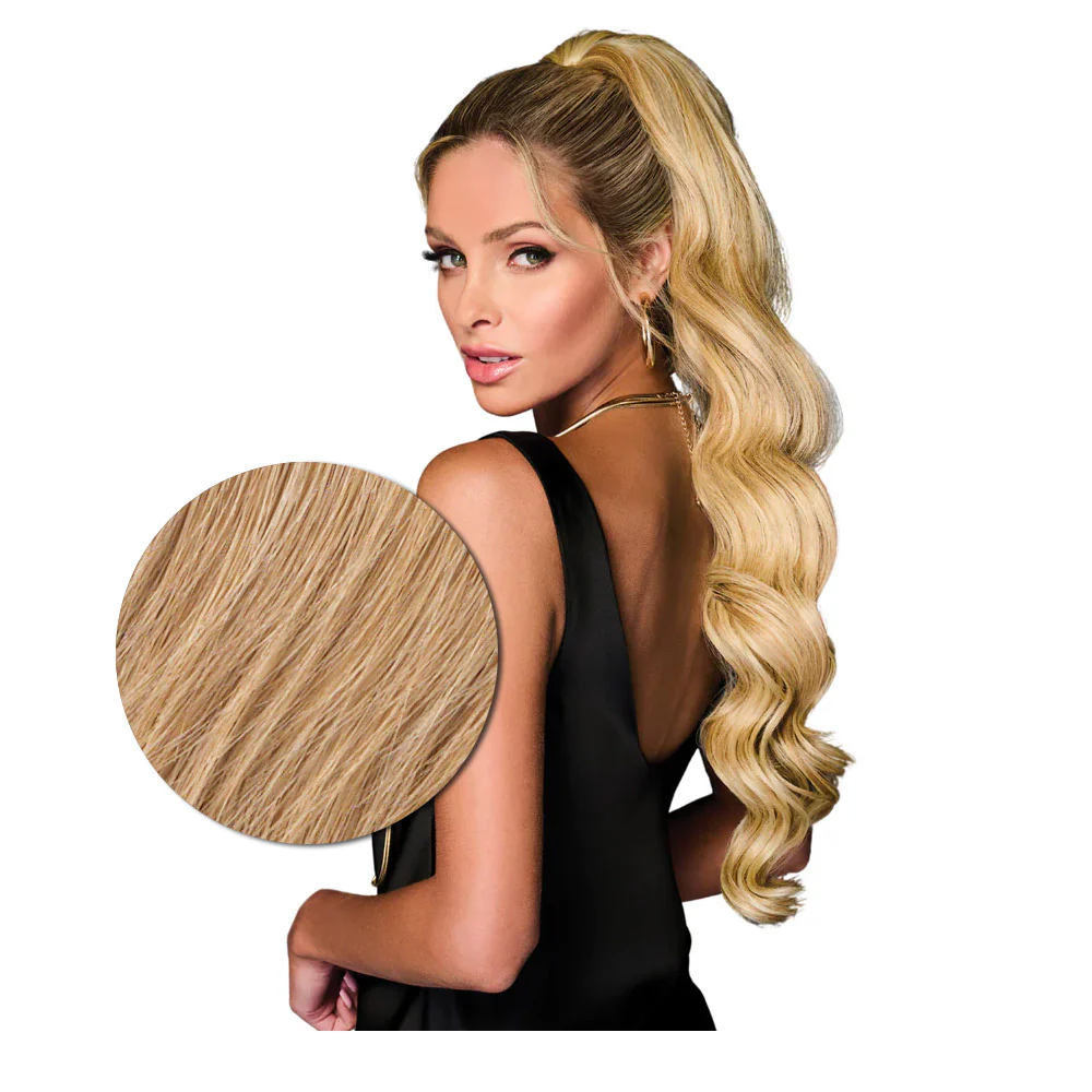 Hairdo Coda Mossa con Clip R25 Biondo Medio Dorato 69cm - Image 2
