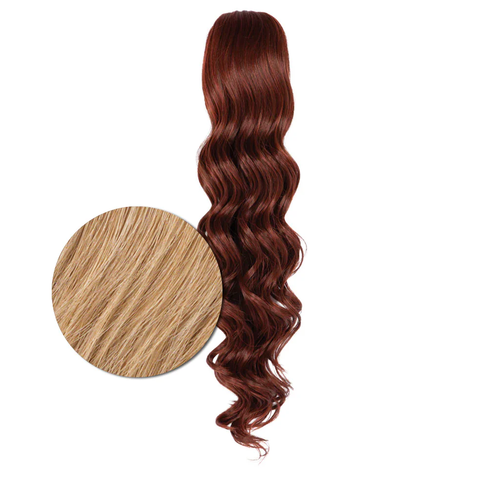 Hairdo Coda Mossa con Clip R25 Biondo Medio Dorato 69cm - Image 4