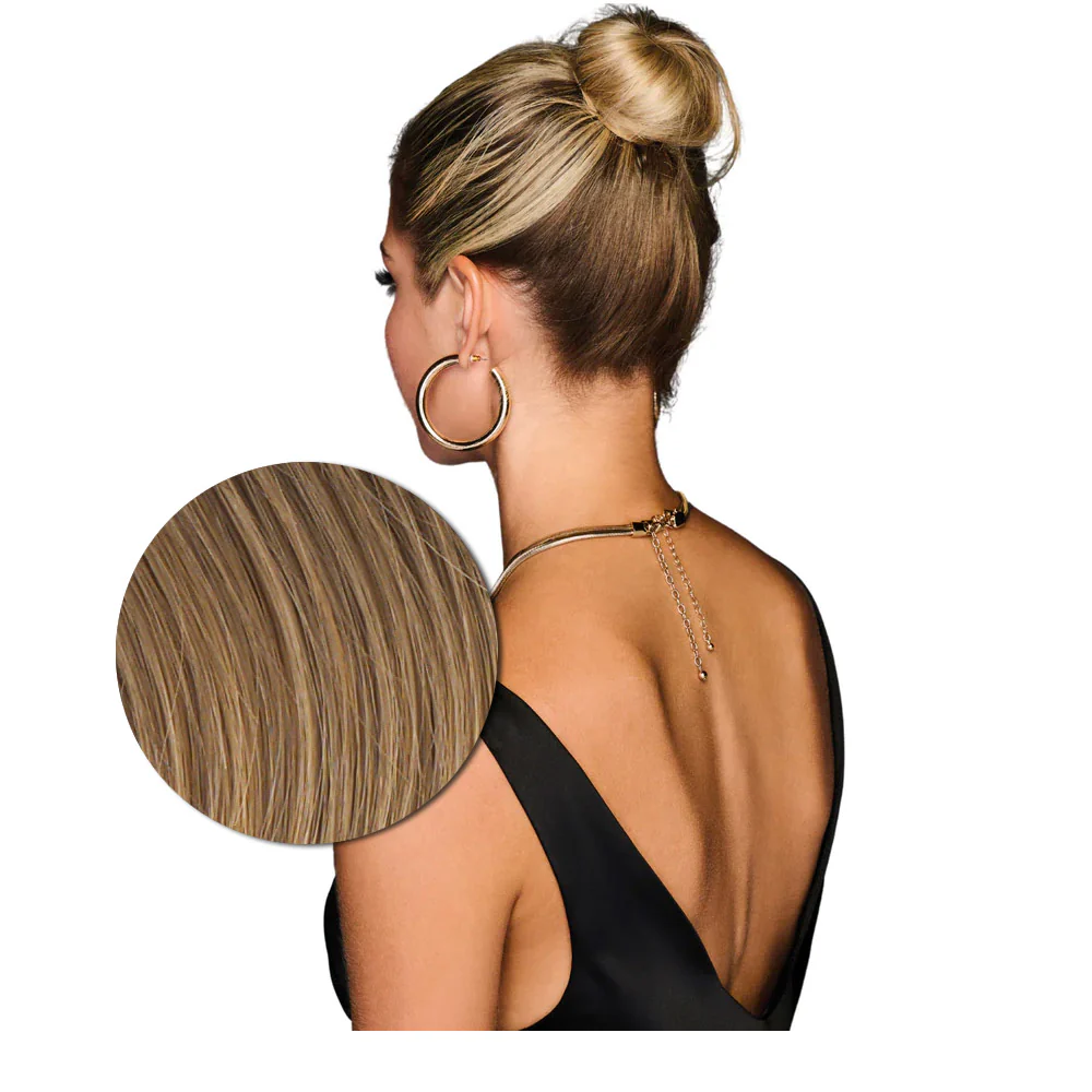 Hairdo Coda Mossa con Clip R1416T Biondo Scuro 69cm - Image 3