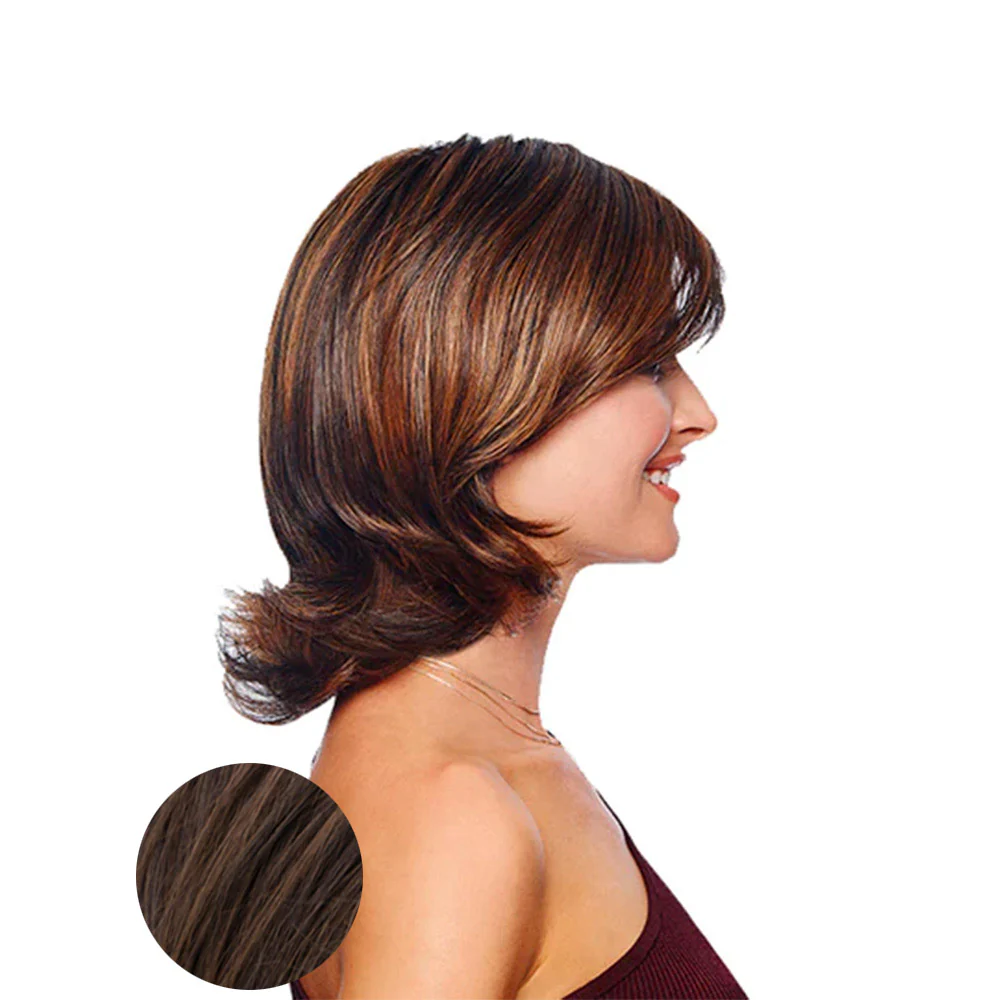 Hairdo Dream Bob Parrucca Castano Medio Ramato - Image 2