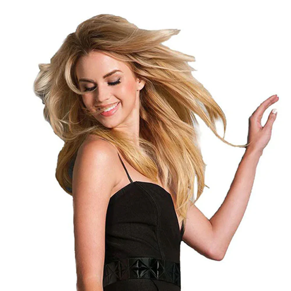 Hairdo Extension Liscia Castano Chiaro Dorato 56cm - extension liscia - Image 2