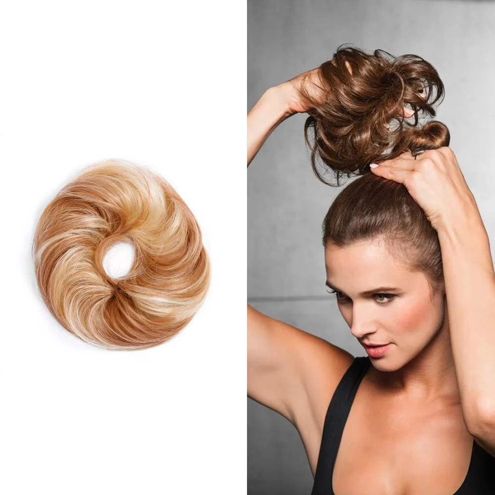 Hairdo Fancy Do Elastico per Capelli Castano Medio Ramato Con Meches - Image 2