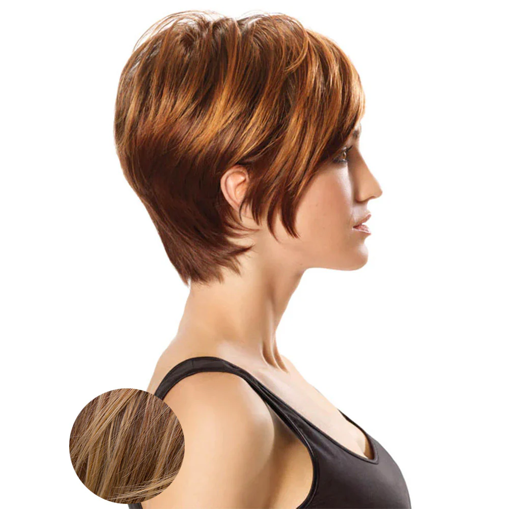 Hairdo Parrucca Angled Cut Biondo Rame Dorato - Image 2
