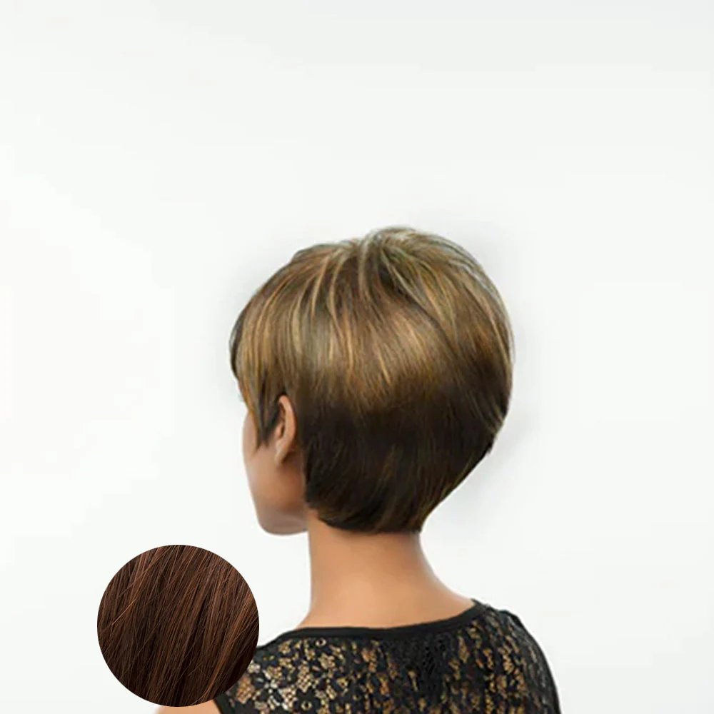 Hairdo Parrucca Angled Cut Castano Chiaro Dorato - Image 2