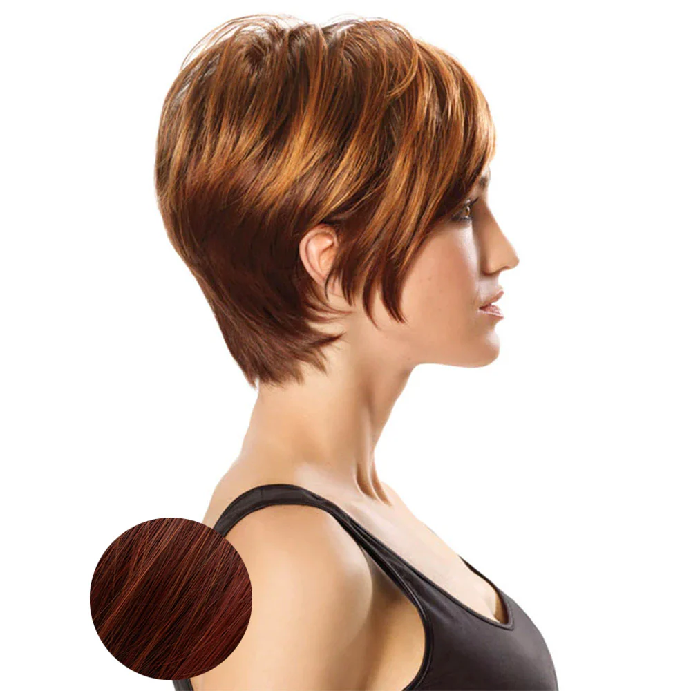 Hairdo Parrucca Angled Cut Castano Rame Paprika - Image 2