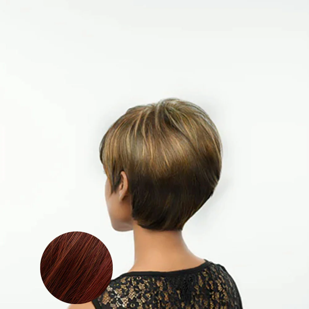 Hairdo Parrucca Angled Cut Castano Rame Paprika - Image 3