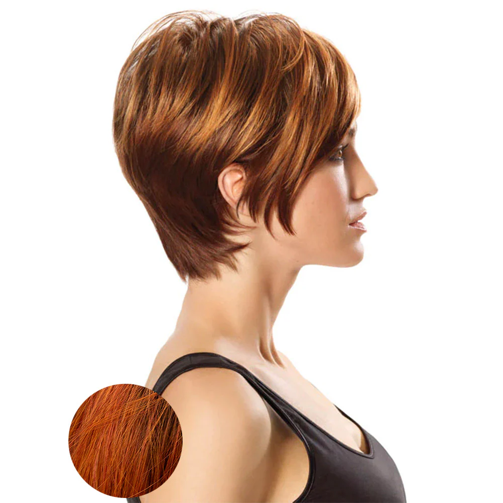Hairdo Parrucca Angled Cut Rosso Fuoco - Image 2