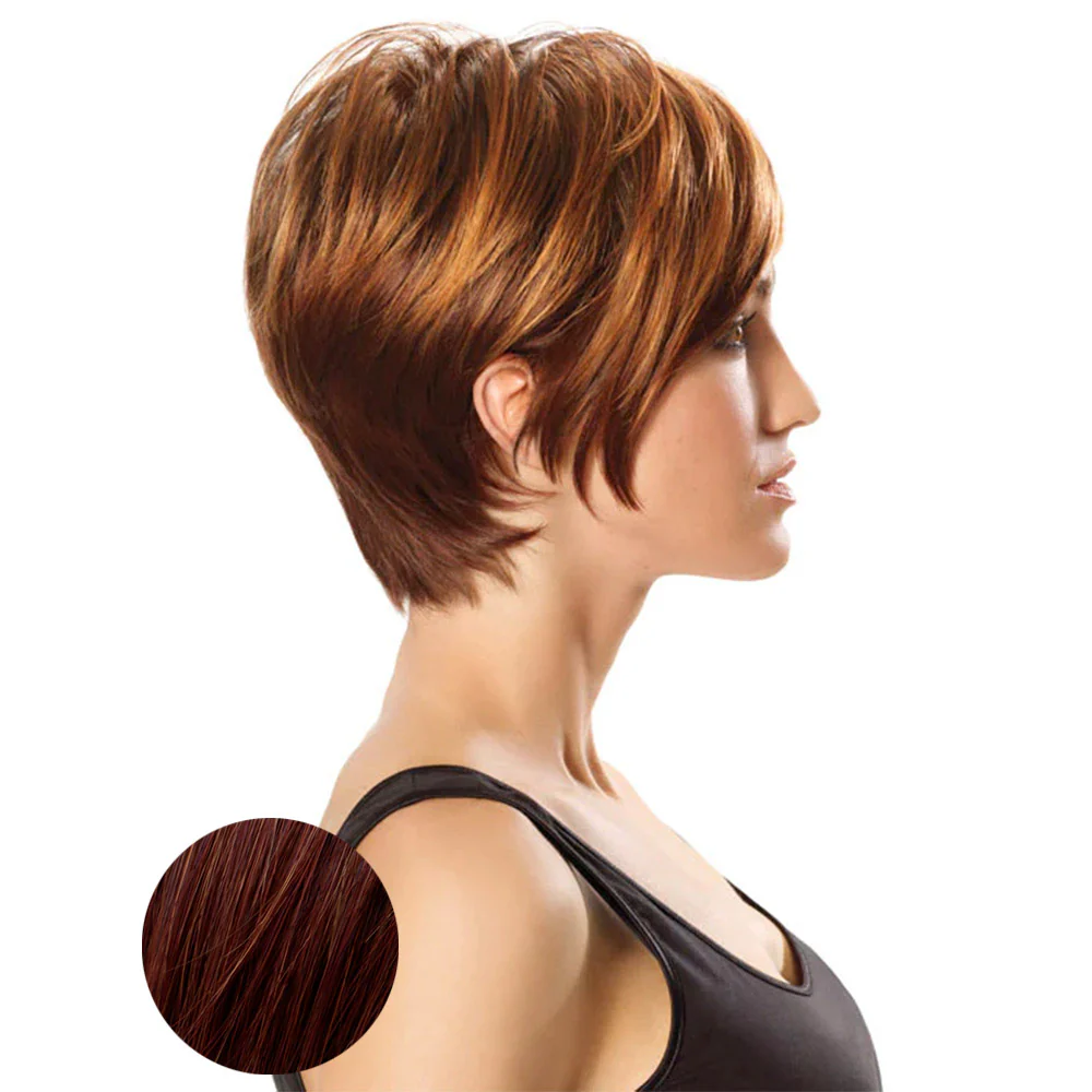 Hairdo Parrucca Angled Cut Mogano - Image 2