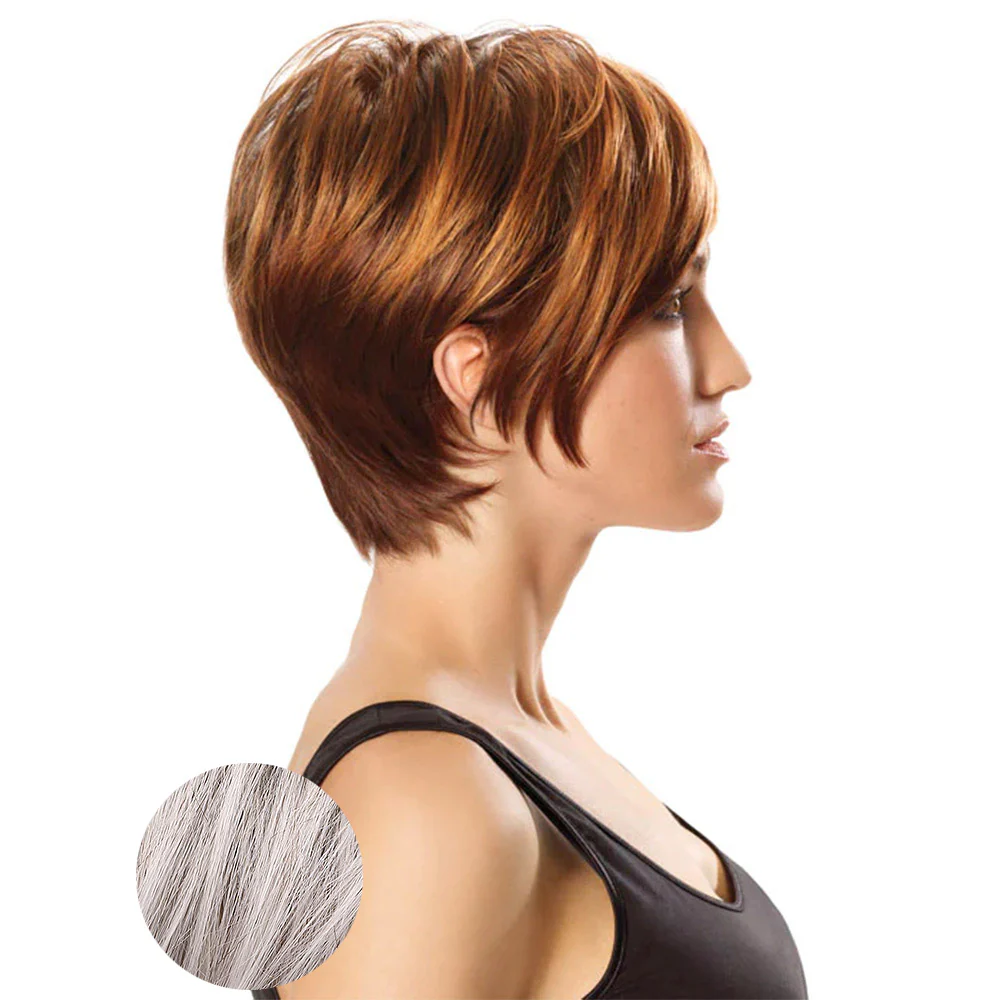 Hairdo Parrucca Angled Cut Silver Argento - Image 2