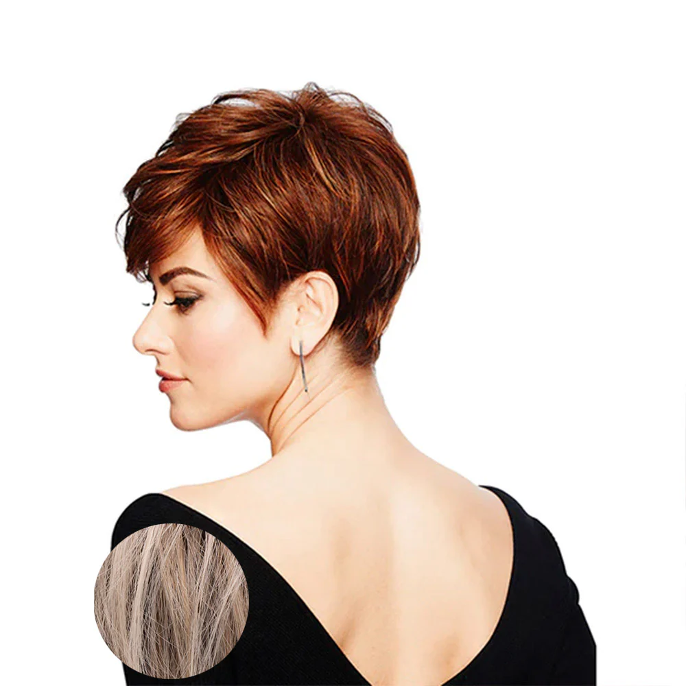 Hairdo Perfect Pixie RL19/23SS Biondo Chiaro Cenere Con Radice Castana - Image 3