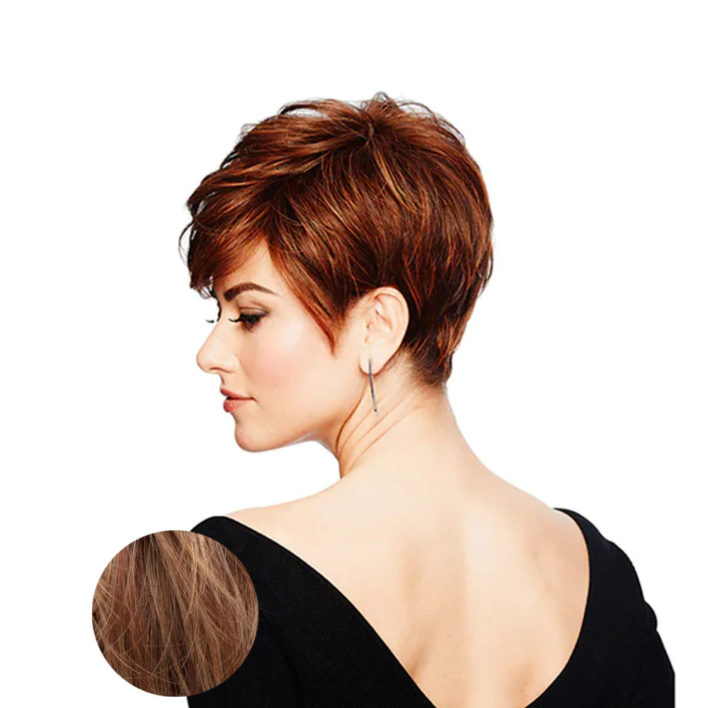 Hairdo Parrucca Perfect Pixie Castano Chiaro Rossiccio - Image 3