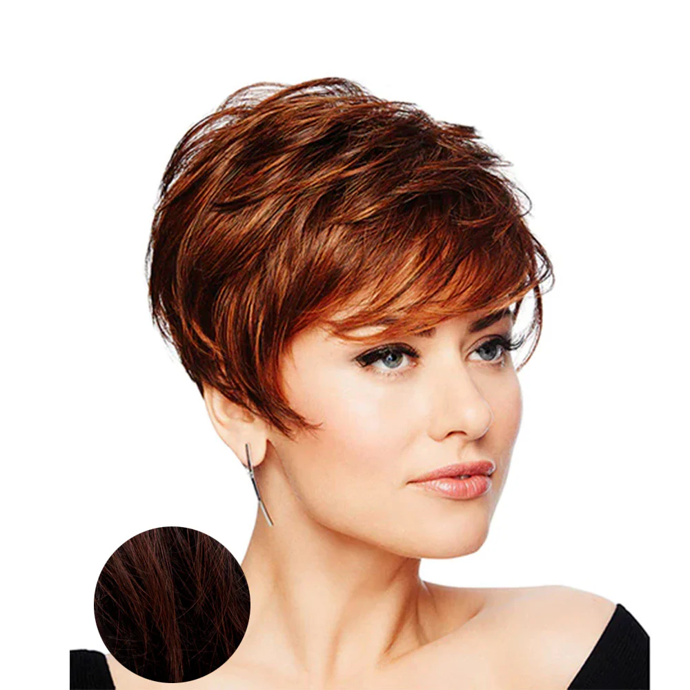 Hairdo Parrucca Perfect Pixie Castano Ciliegia - Image 2