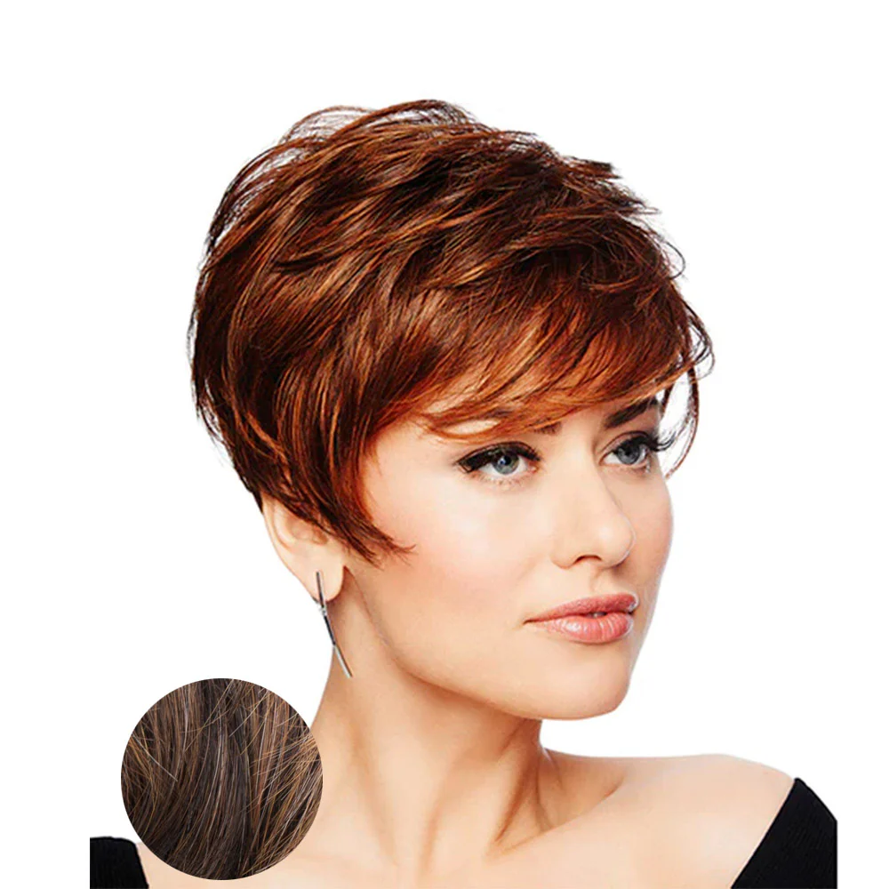 Hairdo Parrucca Perfect Pixie RL8/29SS Castano Medio Nocciola - Image 2