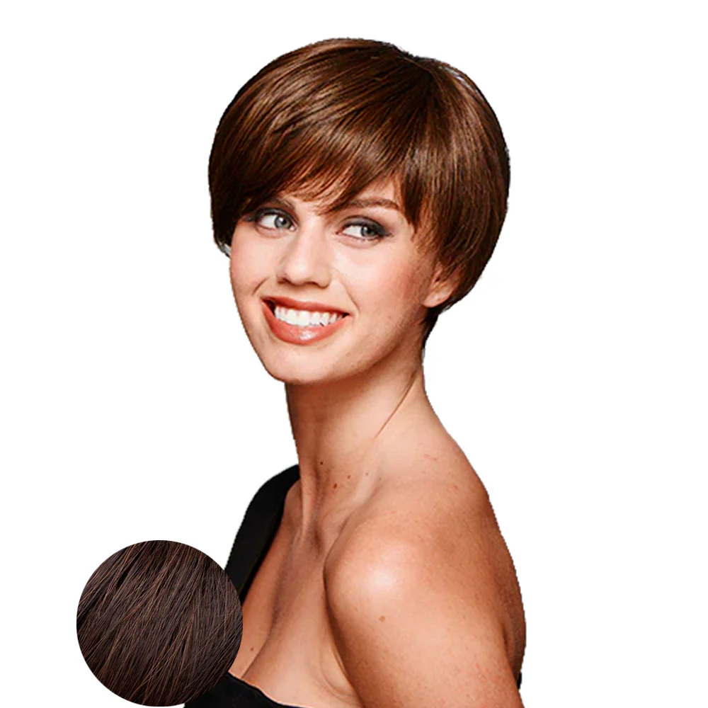 Hairdo Short & Sleek Parrucca Castano Medio Ramato - Image 2