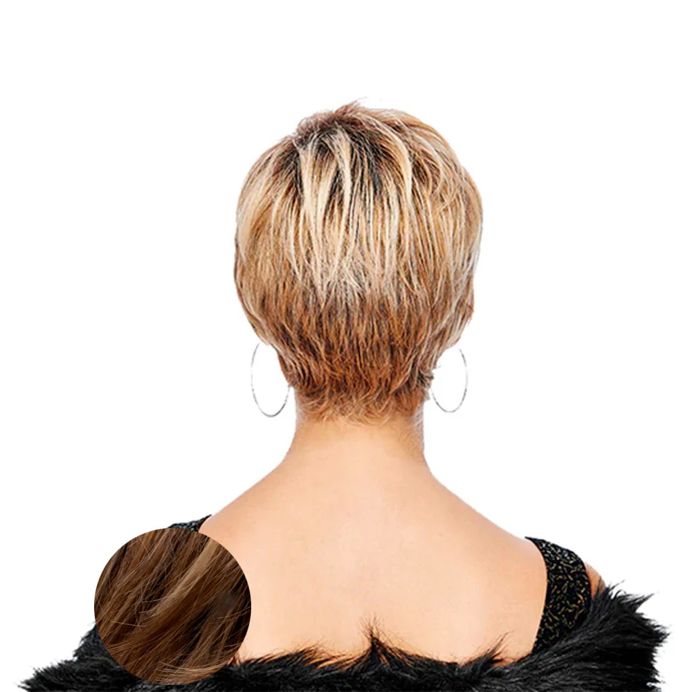 Hairdo Sweet Pixie SS14/25 Biondo Caldo Con Radice Castana - Image 3