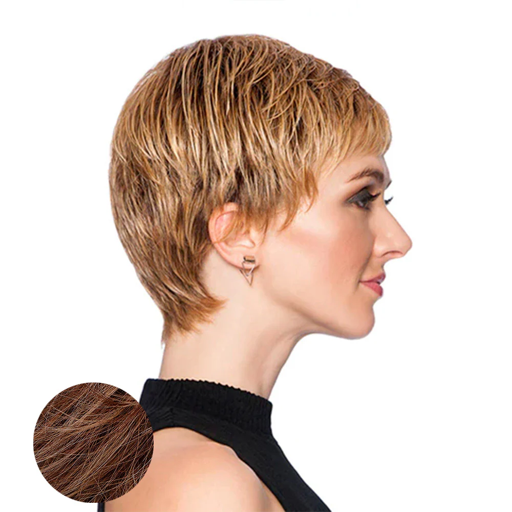 Hairdo Textured Cut Parrucca Castano Medio Rubino - Image 2