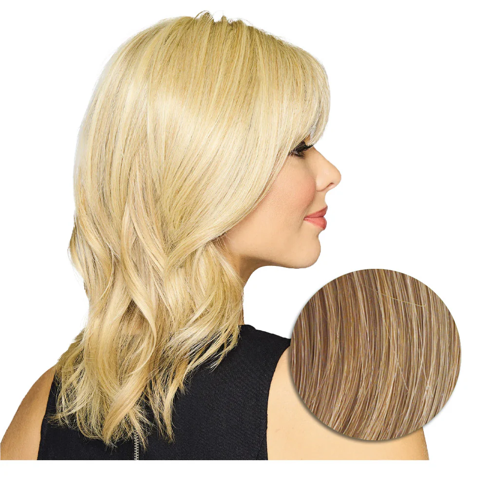 Hairdo Topper Stylish Wave R14/25 Biondo Caldo - toupet con onde - Image 3