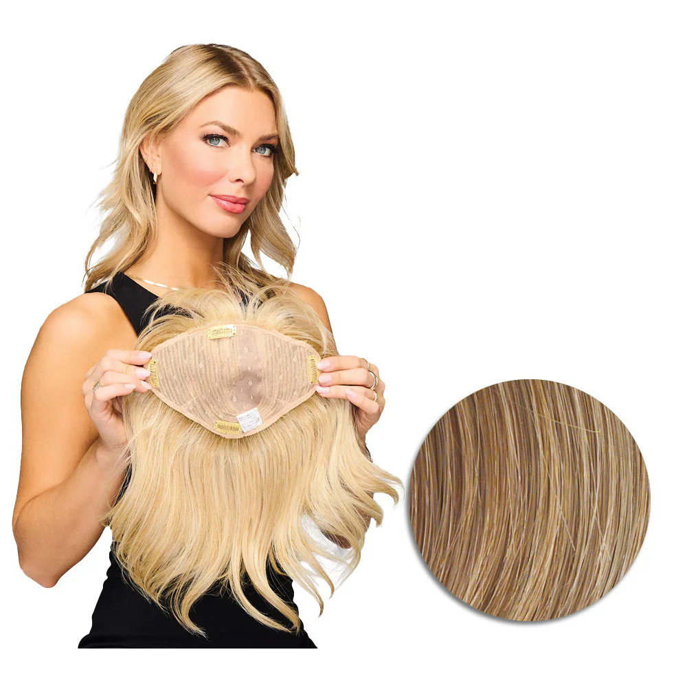 Hairdo Topper Stylish Wave R14/25 Biondo Caldo - toupet con onde - Image 6