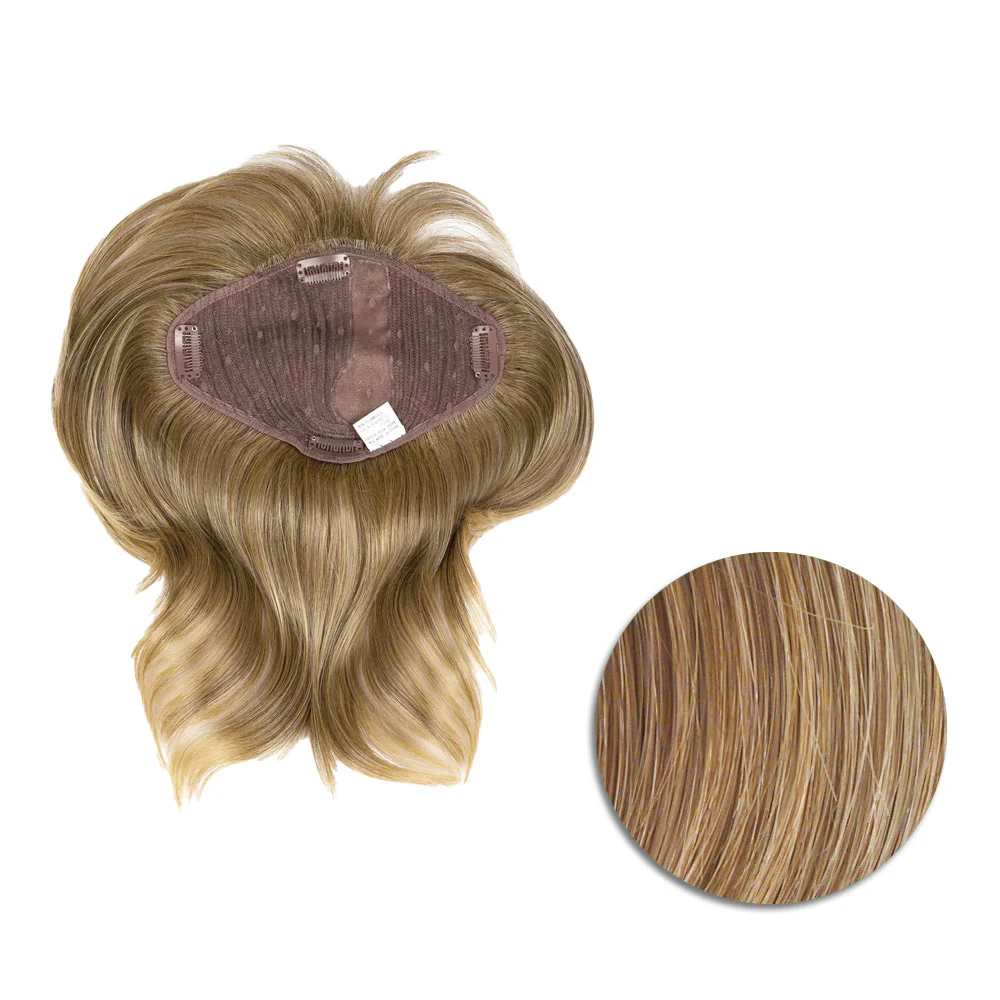Hairdo Topper Stylish Wave R14/25 Biondo Caldo - toupet con onde - Image 8