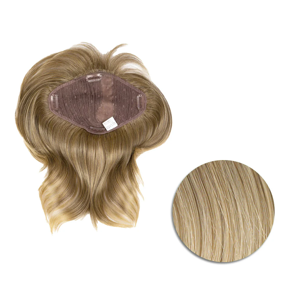 Hairdo Topper Stylish Wave R14/88 Biondo Chiaro - toupet con onde - Image 8