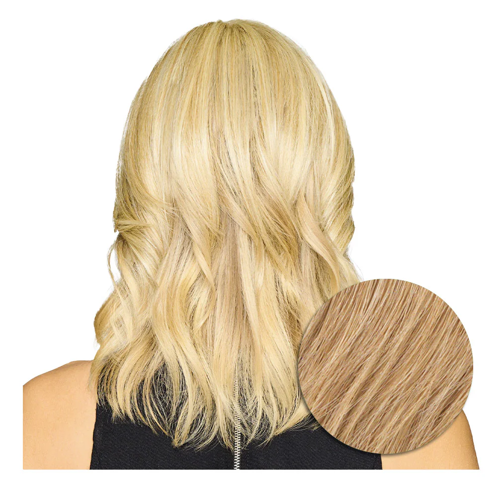 Hairdo Topper Stylish Wave R25 Biondo Medio Dorato - toupet con onde - Image 4