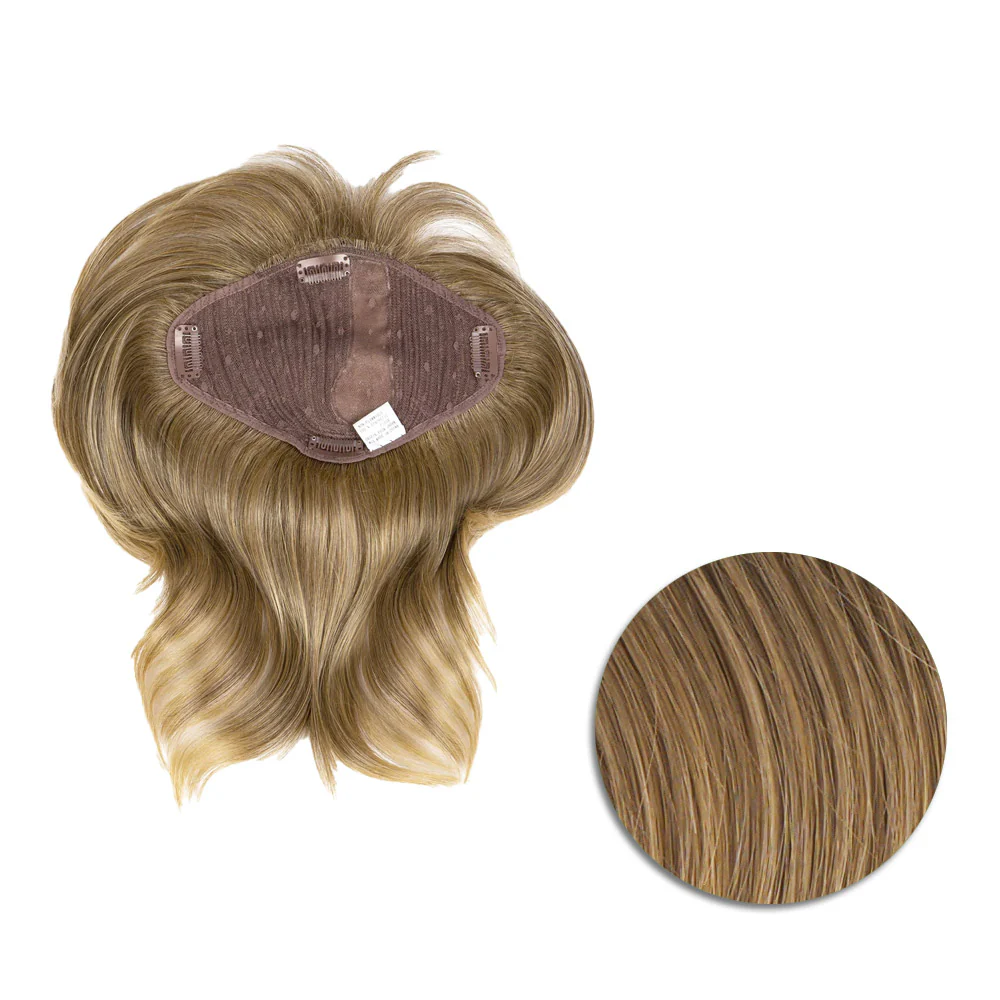 Hairdo Topper Stylish Wave R1416T Biondo Scuro - toupet con onde - Image 8