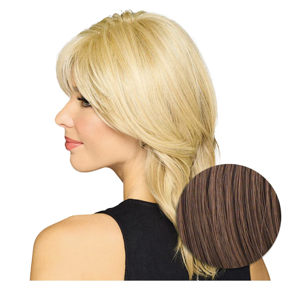 Hairdo Topper Stylish Wave R830 Castano Chiaro Dorato - toupet con onde - Image 5