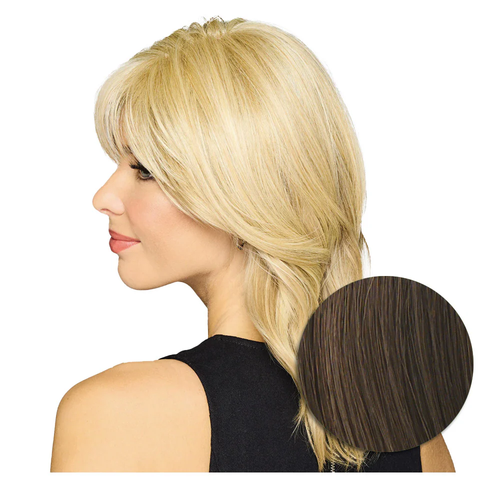 Hairdo Topper Stylish Wave R10 Castano Chiaro - toupet con onde - Image 5