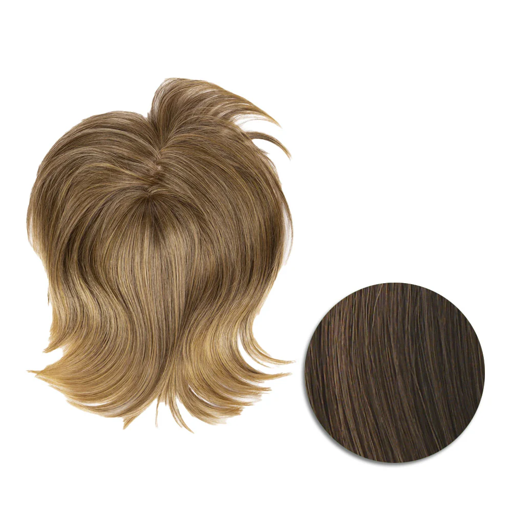 Hairdo Topper Stylish Wave R10 Castano Chiaro - toupet con onde - Image 8