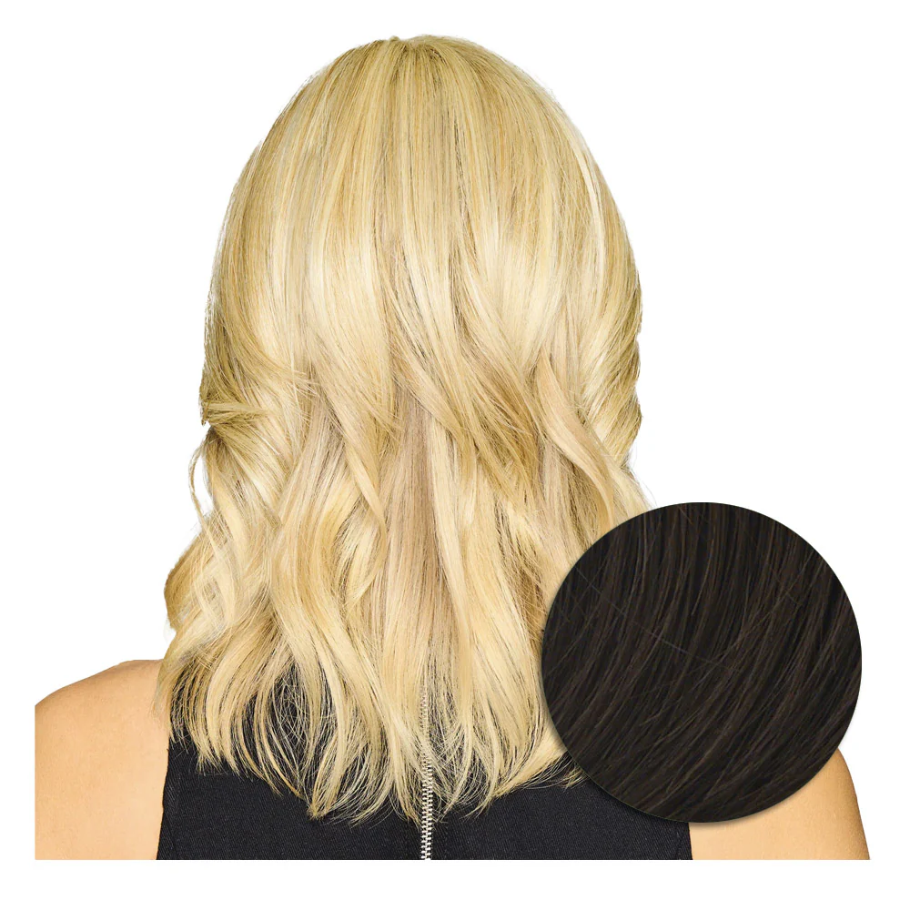 Hairdo Topper Stylish Wave R6 Castano Medio - toupet con onde - Image 4