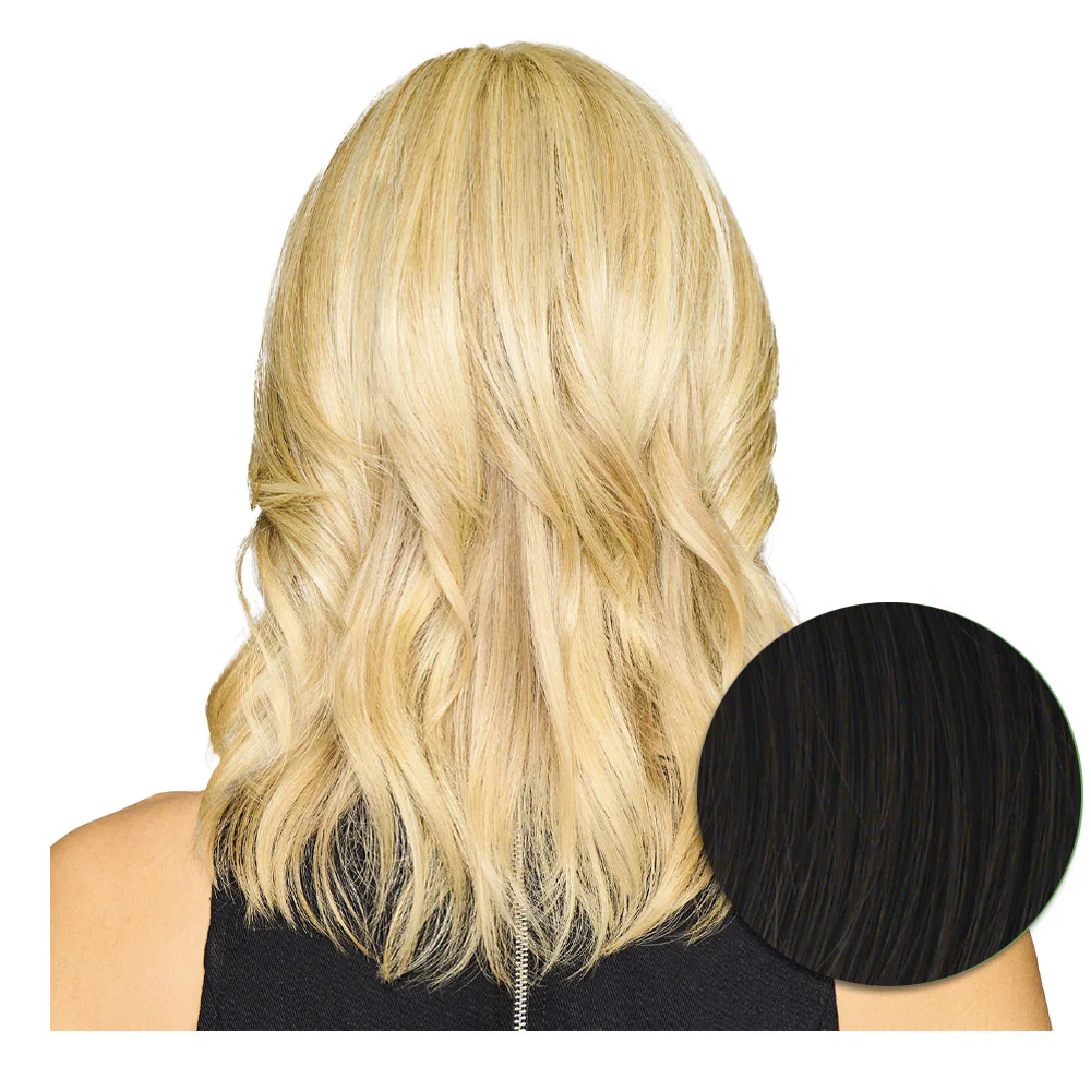 Hairdo Topper Stylish Wave R4 Castano Scuro - toupet con onde - Image 4