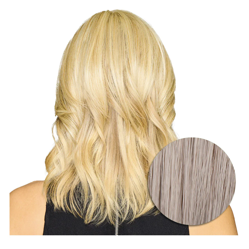 Hairdo Topper Stylish Wave R56/60 Grigio Chiaro - toupet con onde - Image 4