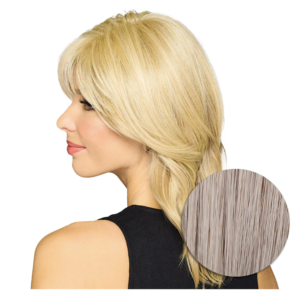 Hairdo Topper Stylish Wave R56/60 Grigio Chiaro - toupet con onde - Image 5