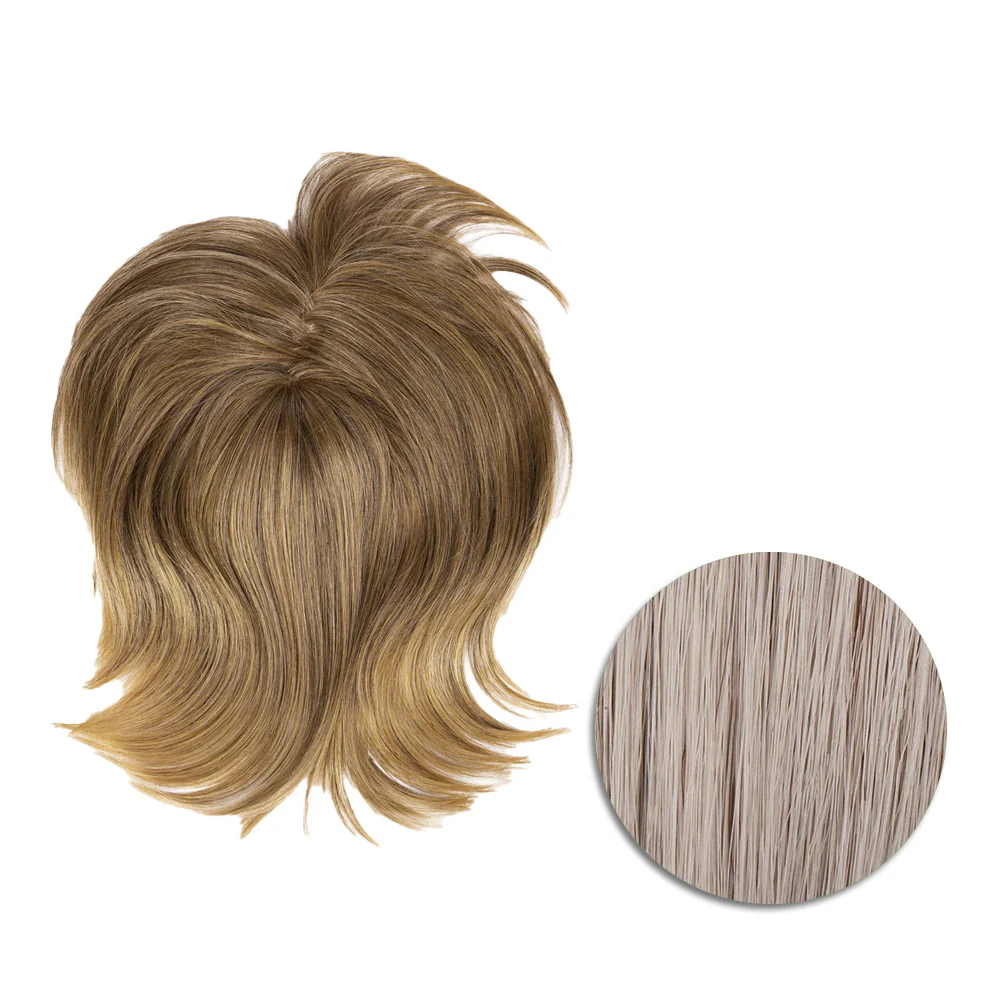 Hairdo Topper Stylish Wave R56/60 Grigio Chiaro - toupet con onde - Image 8
