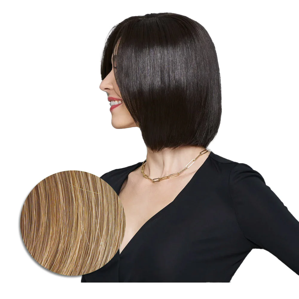 Hairdo Topper Top It Off R14/25 Biondo Caldo - toupet con clip removibili - Image 2
