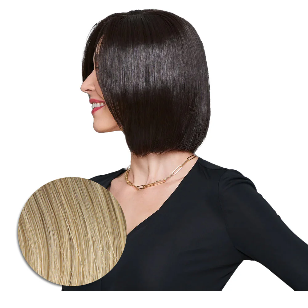 Hairdo Topper Top It Off R14/88 Biondo Chiaro - toupet con clip removibili - Image 2