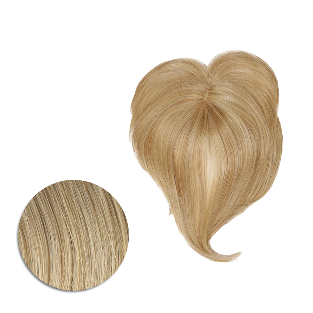 Hairdo Topper Top It Off R14/88 Biondo Chiaro - toupet con clip removibili - Image 4