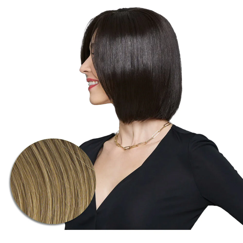 Hairdo Topper Top It Off R4 Biondo Scuro - toupet con clip removibili - Image 2