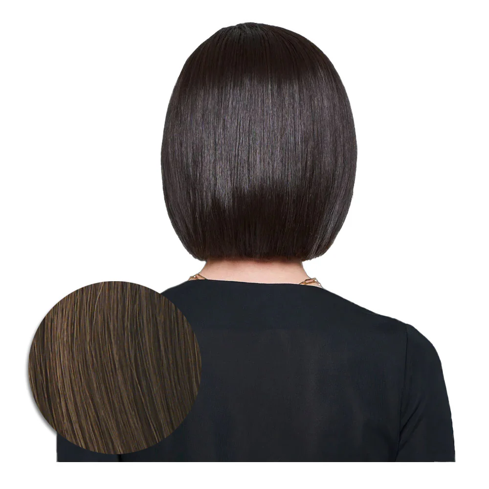 Hairdo Topper Top It Off R10 Castano Chiaro - toupet con clip removibili - Image 3