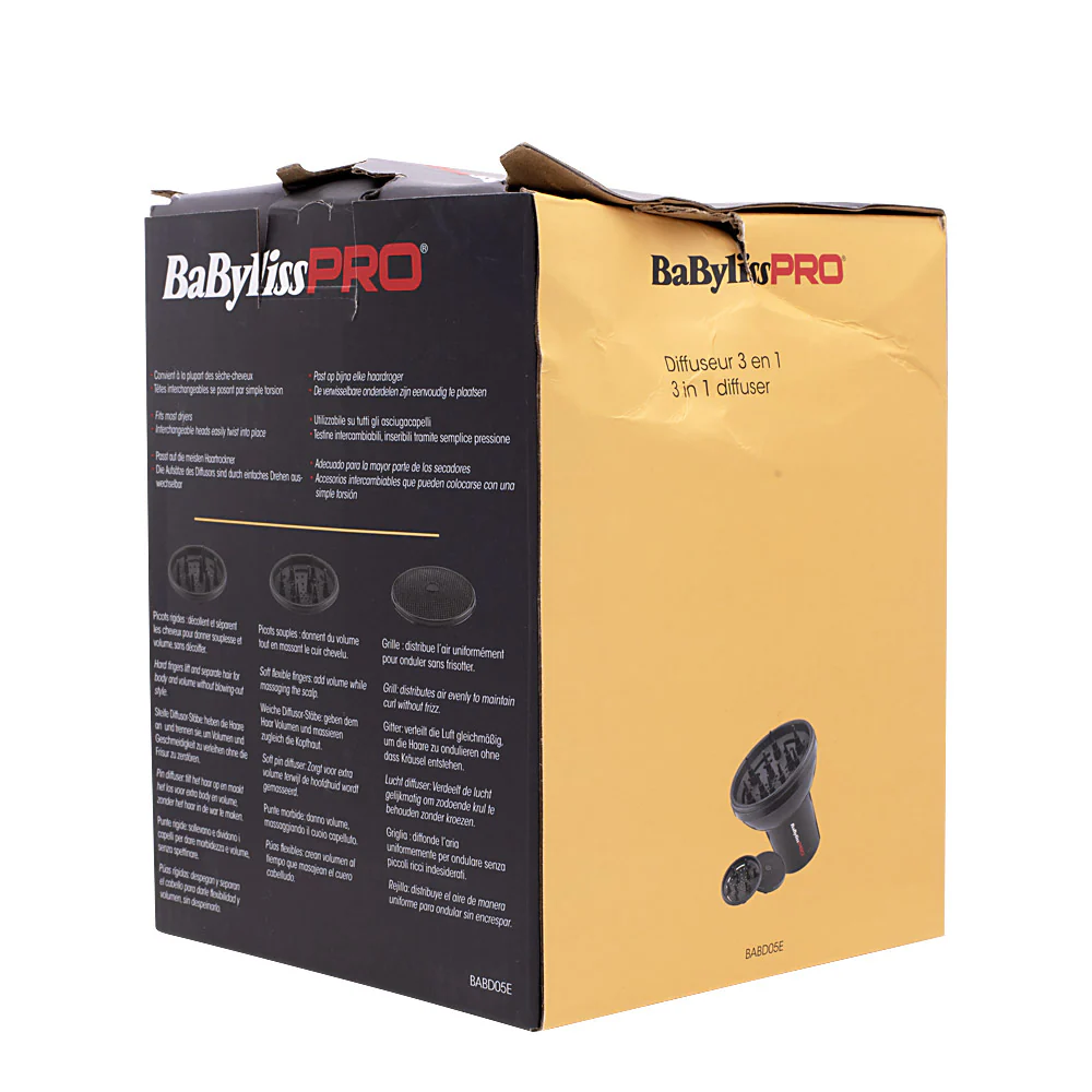 Hair Gallery Resi Come Nuovi  Babyliss Pro Diffuseur 3in 1 - confezione danneggiata - Image 2