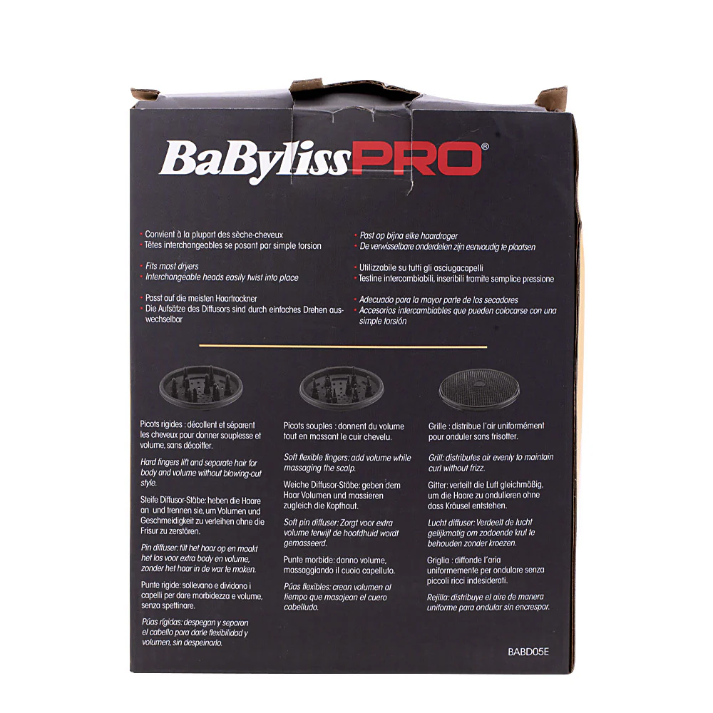 Hair Gallery Resi Come Nuovi  Babyliss Pro Diffuseur 3in 1 - confezione danneggiata - Image 7