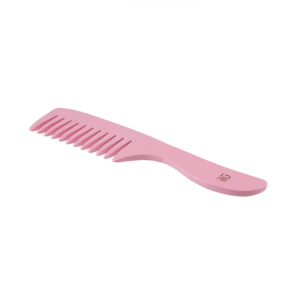 Ilū Bamboom Hair Comb Pink Flamingo - pettine denti larghi - Image 2