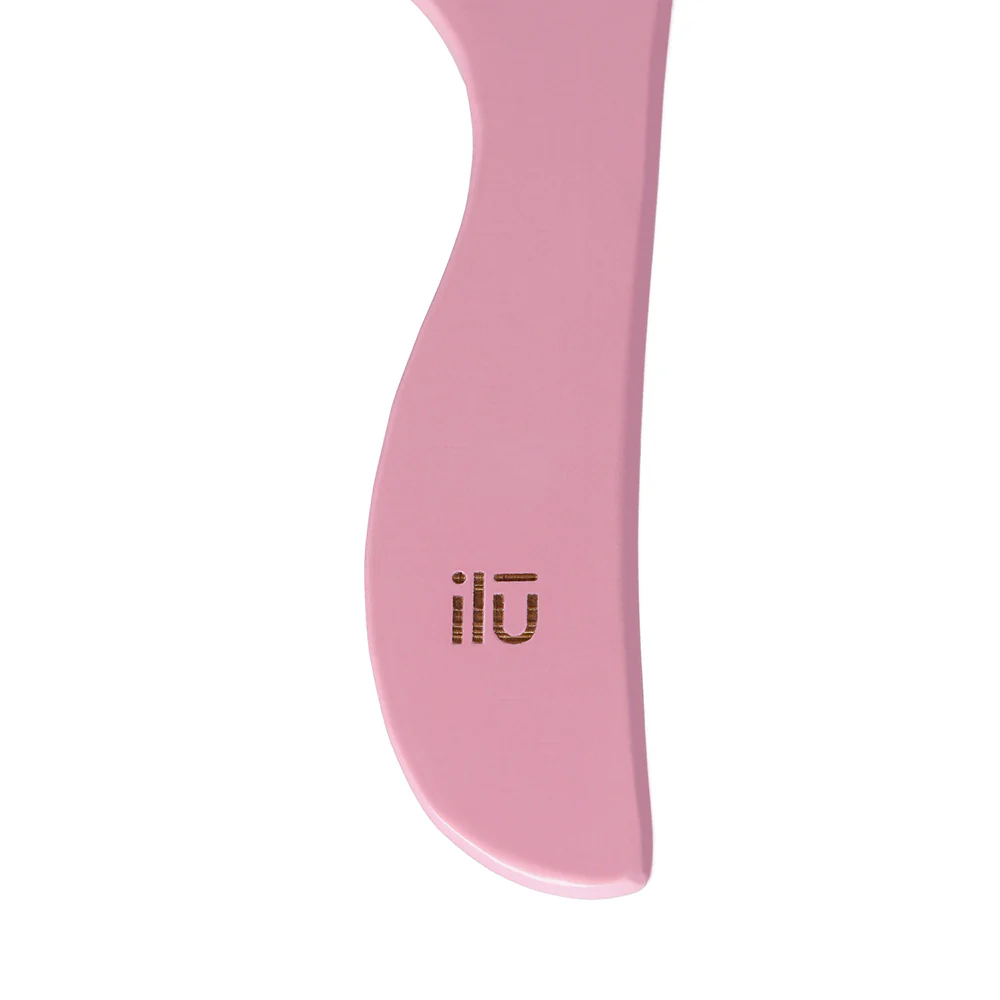 Ilū Bamboom Hair Comb Pink Flamingo - pettine denti larghi - Image 3