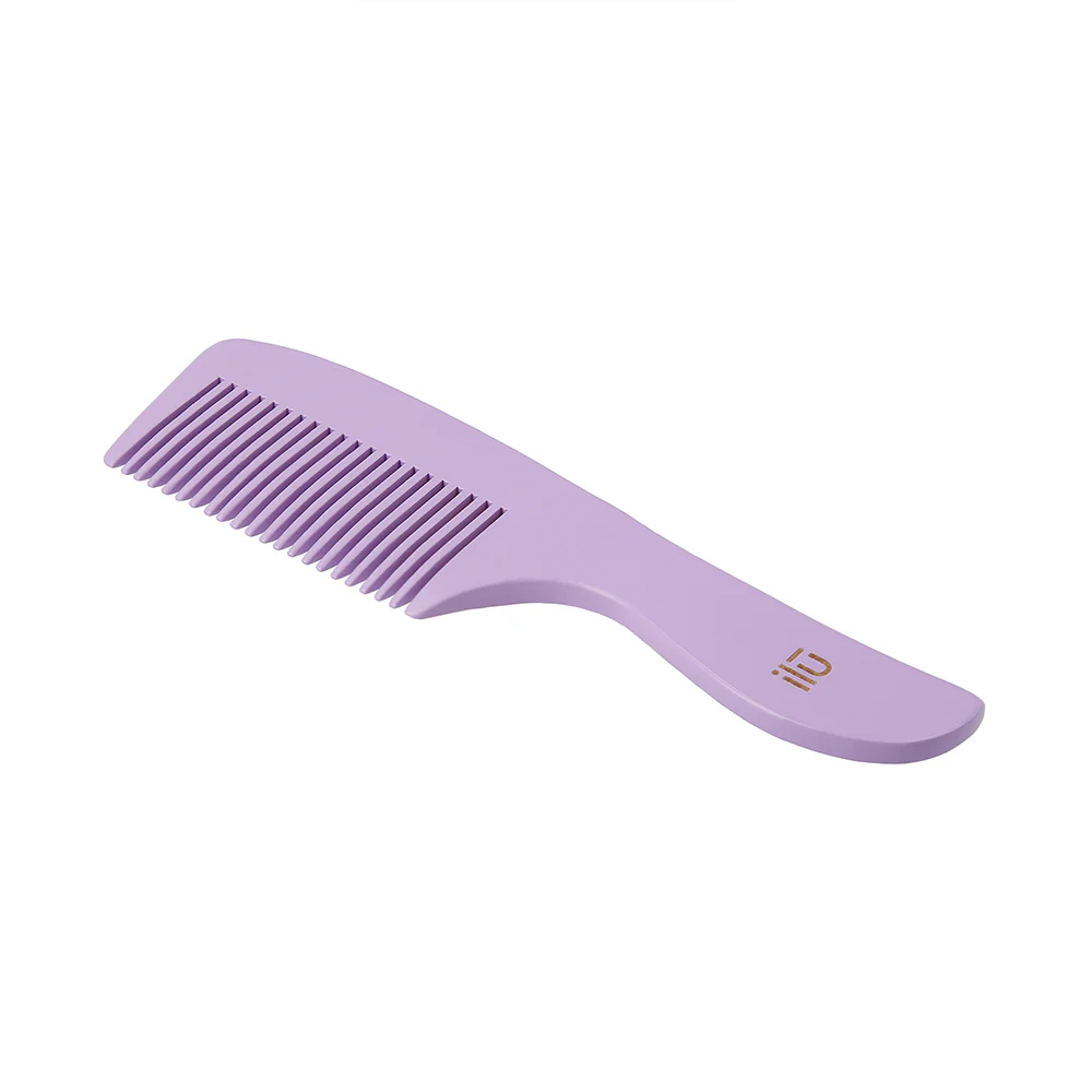 Ilū Bamboom Hair Comb Wild Lavender - pettine denti stretti - Image 2