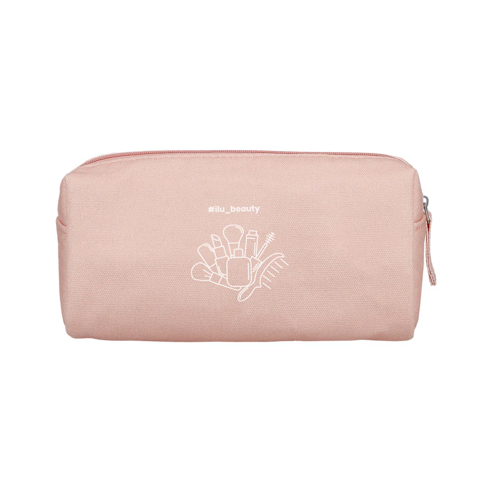ilū Cotton Beauty Bag Orange - pochette porta trucchi - Image 2