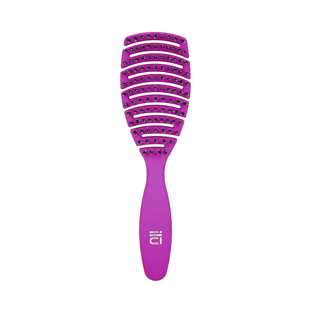 Ilū Easy Detangling Hair Brush Purple - spazzola districante - Image 2