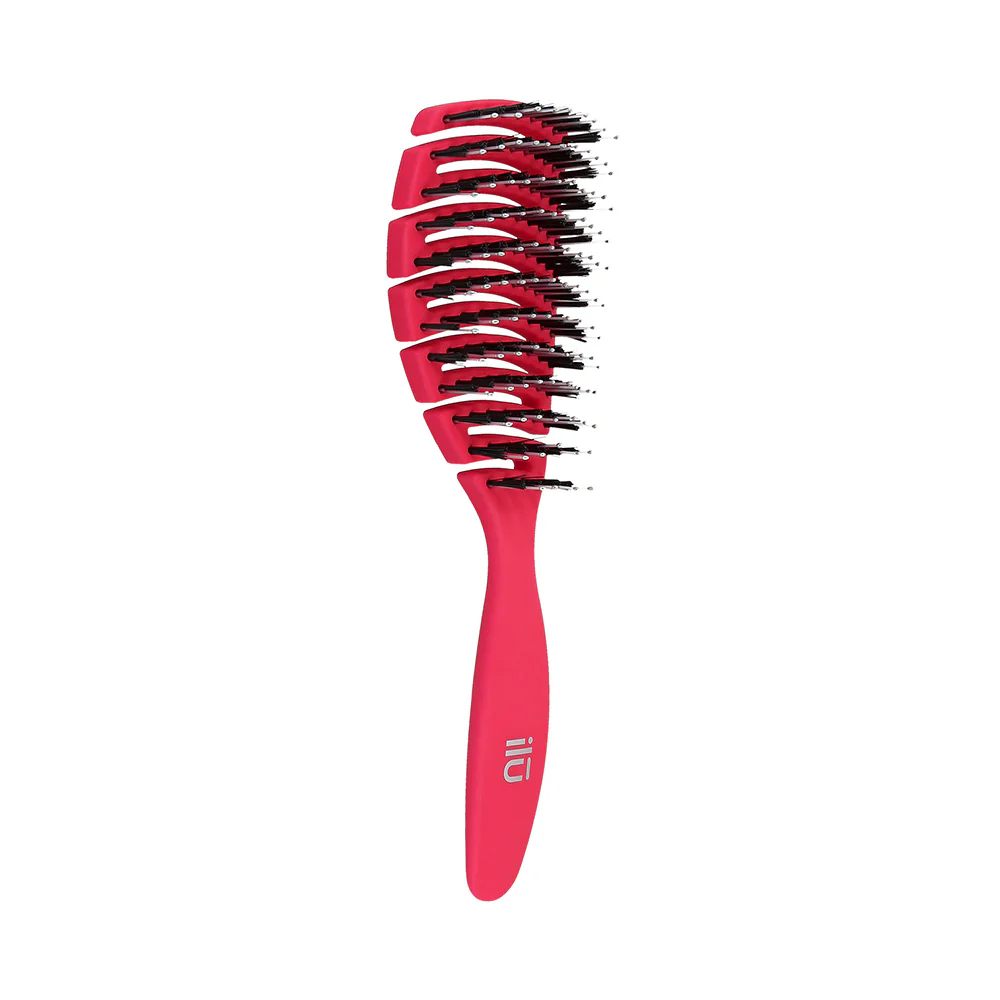 Ilū Easy Detangling Hair Brush Rose - spazzola districante - Image 3