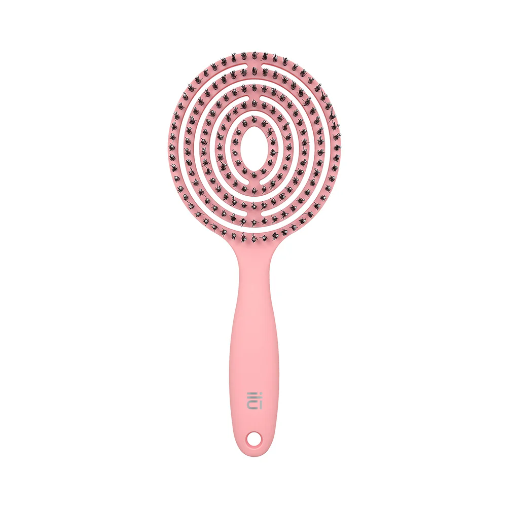 Ilū Lollipop Hair Brush Pink - spazzola districante - Image 3