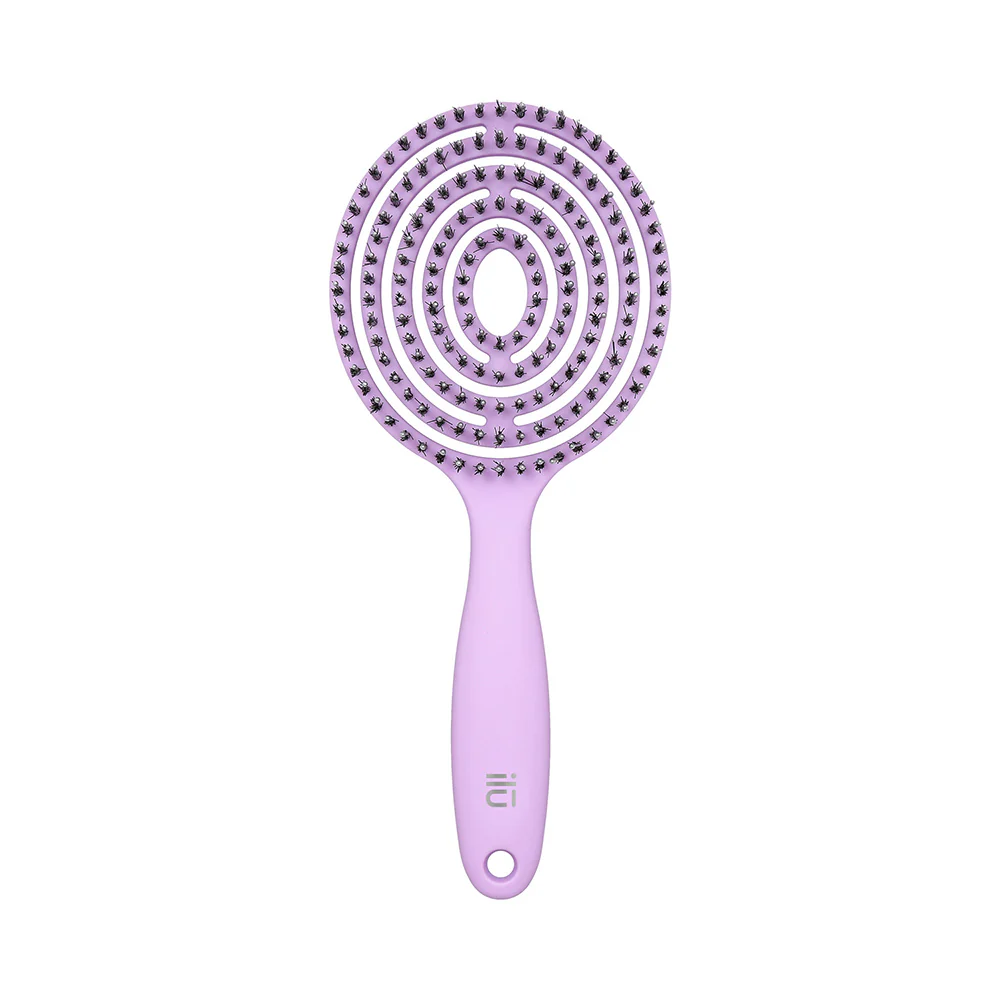 Ilū Lollipop Hair Brush Purple - spazzola districante - Image 2