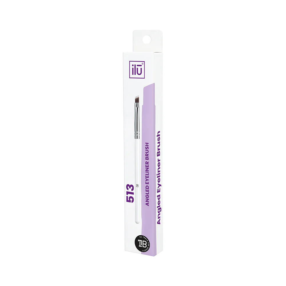 Ilū Make Up Angled Eyeliner Brush 513 - pennello angolato per eyeliner - Image 4
